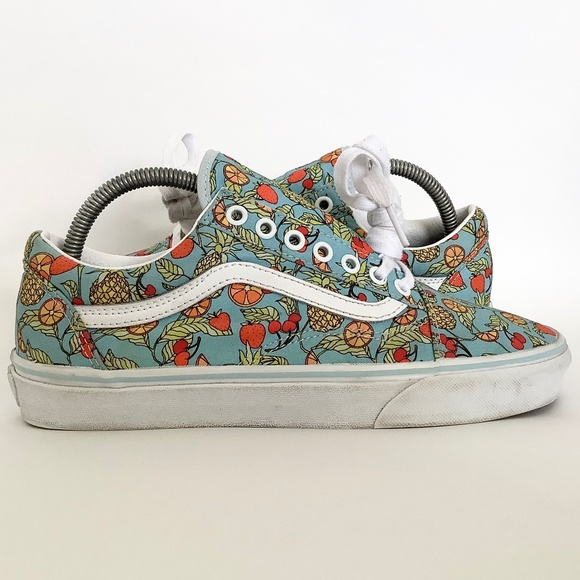 Mens 8/Womens 9.5 Vans Old Skool Fruity Baby Blue 500714 USED - Picture 1 of 9